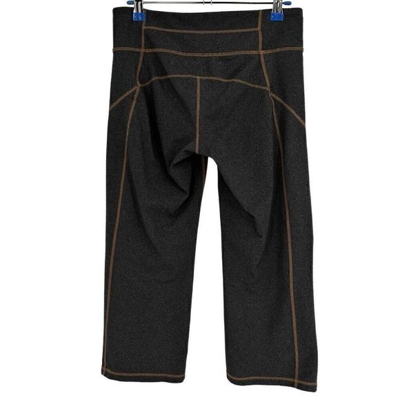 Athleta Capri Leggings Heathered Gray Small - Picture 1 of 8
